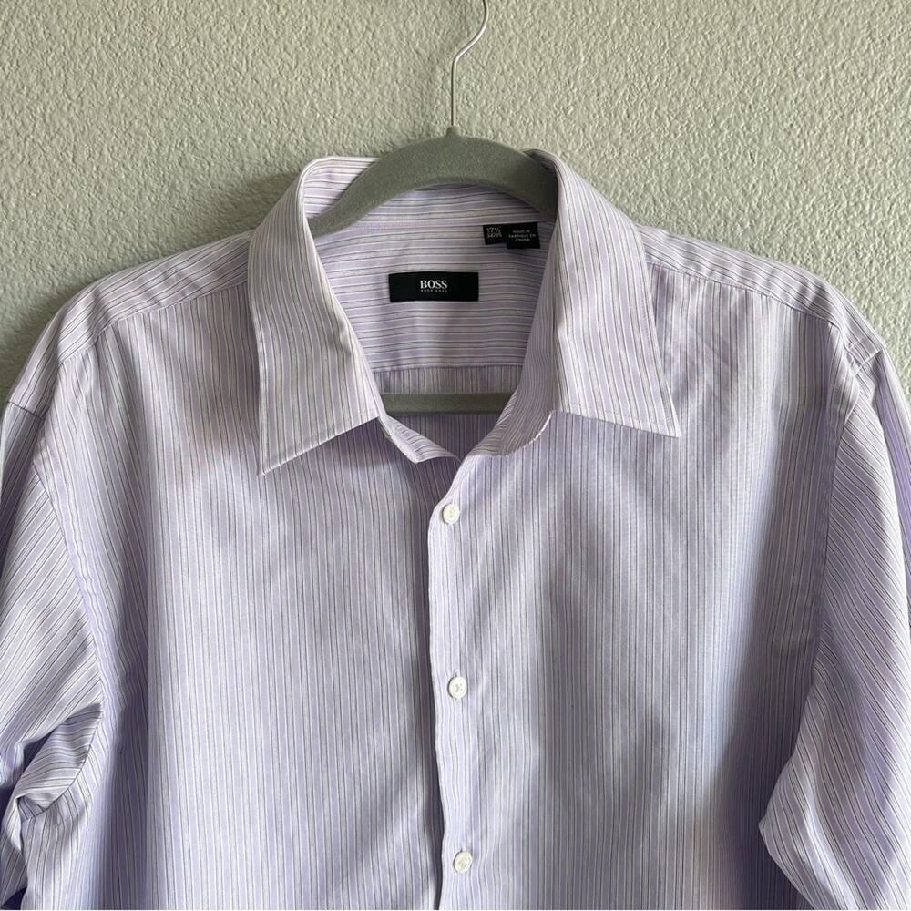BOSS Mens Button Down Shirt - Picture 2 of 10